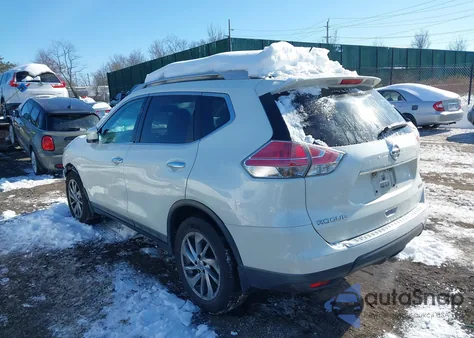 2015 Nissan Rogue Sl z USA, uszkodzony, nr VIN 5N1AT2MV3FC793407